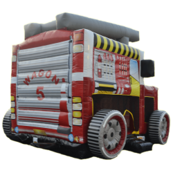 Camion gonflable Pompier